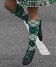 Hoses voor Highland dancing